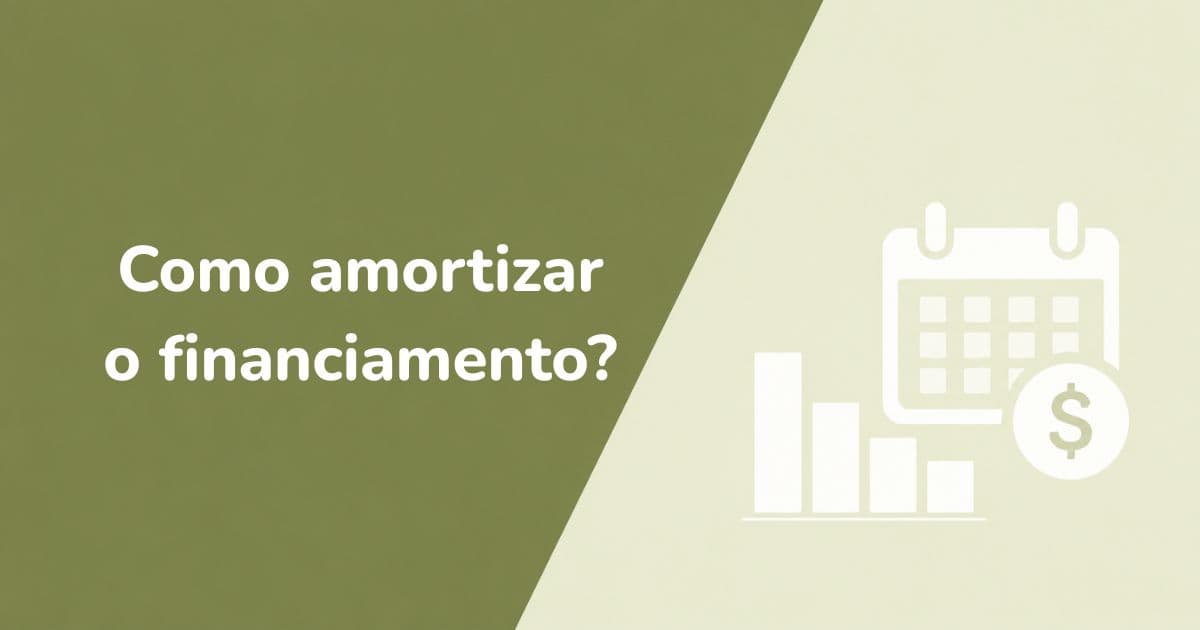 Ilustração sobre amortização extra de financiamento